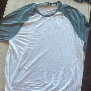 Brand New Vince Linen Baseball Crew